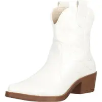 Elara Bottes de cowboy blanc