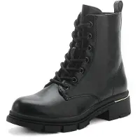 Elara Bottines à lacets noir