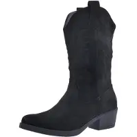 Elara Bottes de cowboy noir