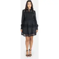 Elara Robe-chemise noir