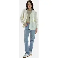 Elara Cardigan blanc