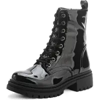 Elara Bottines à lacets noir