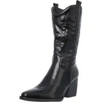 Elara Bottes de cowboy noir