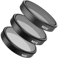 Telesin Dji Action 5 Pro/4/3 Action Camera Filter Noir