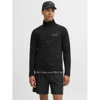 Jack & Jones Veste de survêtement 'CNZ' noir / blanc