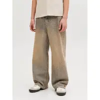 Jack & jones Junior Jean 'JJIDave Original' beige / marron / gris