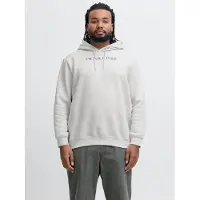 Jack & jones Plus Sweat-shirt 'JORBILLYBURG' noir / blanc