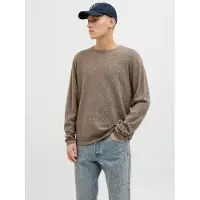 Jack & Jones Summer Sweater Marron L Homme