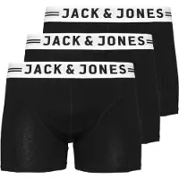 Jack & Jones Junior Sous-vêtements noir / blanc