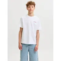 Jack & jones Junior T-Shirt jaune / oxyde / noir / blanc