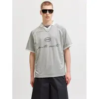 Jack & Jones T-Shirt 'JCOEterna' gris / anthracite / blanc