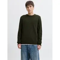 Jack & Jones JACK&JONES ESSENTIALS - JJEGLOBE Pull à col rond en maille pour homme - Taille M