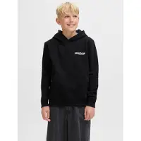 Jack & Jones Junior Sweat 'JCOUnion' noir / blanc