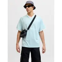 Jack & Jones T-Shirt aqua / blanc