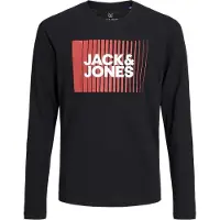 Jack & jones T-Shirt rouge / noir / blanc