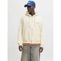 Jack & Jones Veste de survêtement 'JORNorrebro' blanc cassé