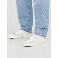 Jack & Jones Baskets basses 'JFWMOrden Combo' bleu marine / blanc / blanc cassé