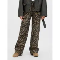 Jack & Jones Pantalon 'JXSARAH TOKYO' beige foncé / noir