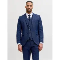 Jack & Jones Veste de costume 'Solaris' bleu marine