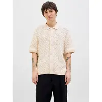 Jack & Jones Vestes en maille blanc cassé