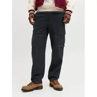 Jack & jones Pantalon cargo noir