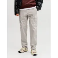 Jack & Jones Pantalon cargo 'Jpstkane Frank' gris