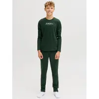 Jack & Jones Junior Survêtement sapin / blanc