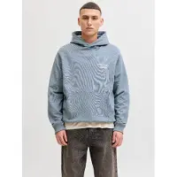 Jack & jones Sweat-shirt 'JORNorrebro' bleu pastel / blanc