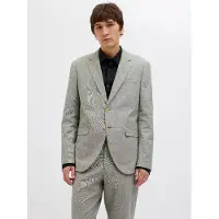 Jack & Jones Veste de costume 'JPRRiviera' vert chiné