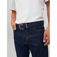 Jack & Jones Ceinture 'Espo' bleu marine / bleu foncé / rouge / blanc