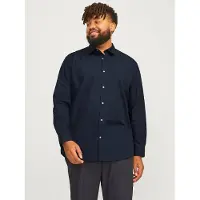 Jack & jones Plus Chemise 'JJJoe' bleu marine