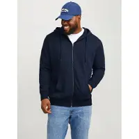 Jack & Jones Plus Veste de survêtement bleu foncé