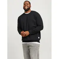 Jack & jones Plus Sweat-shirt noir