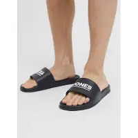Jack & Jones Mule 'JFWOLLIE' noir / blanc