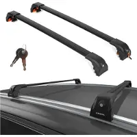 5K Parts Jaecoo 7 2023 Barres de toit - avec rails intégrés, aluminium massif