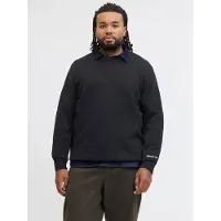 Jack & jones Plus Pull-over 'JORNorrebro' noir