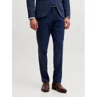 Jack & Jones Pantalon à plis 'JJFranco' bleu marine