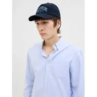 Jack & Jones Casquette 'JACPalme' bleu / bleu nuit / blanc