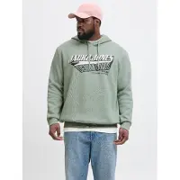 Jack & Jones Logo 2 Col Plus Hoodie Vert 7XL Homme