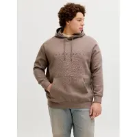 Jack & Jones Plus Pull-over 'JJEStar' moka