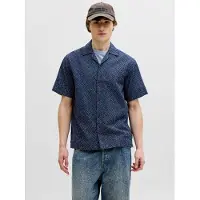 Jack & jones Chemise à Manches Courtes Bluwinson Print Dobby