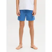 Jack & Jones Junior Shorts de bain 'JPSTMaui Wave' saphir / blanc
