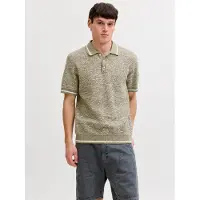 Jack & Jones Pull-over 'JPRBLUZack' olive / blanc