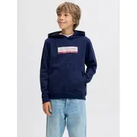 Jack & jones Junior Sweat bleu / blanc