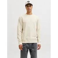 Jack & Jones Sweat-shirt 'JJEDOVER' blanc cassé