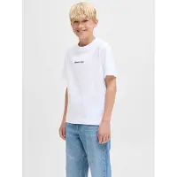 Jack & Jones Junior T-Shirt 'JORNORREBRO' noir / blanc