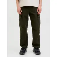 Jack & Jones Pantalon cargo vert foncé
