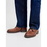Jack & Jones Bottines à lacets 'JFWWENTWORTH' cognac