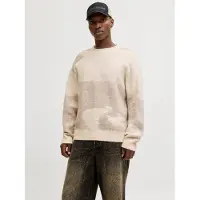 Jack & Jones Pull-over 'JCOFlare' gris / taupe