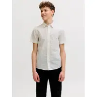 JACK&JONES JUNIOR Junior Chemise 'JJEBreeze' blanc cassé